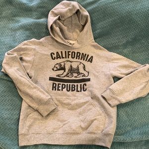 California Republic Grey Hoodie size small